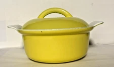 Descoware Casserole Dish FE 18 17-B Cast Iron Enameled Belgium Excellent Read