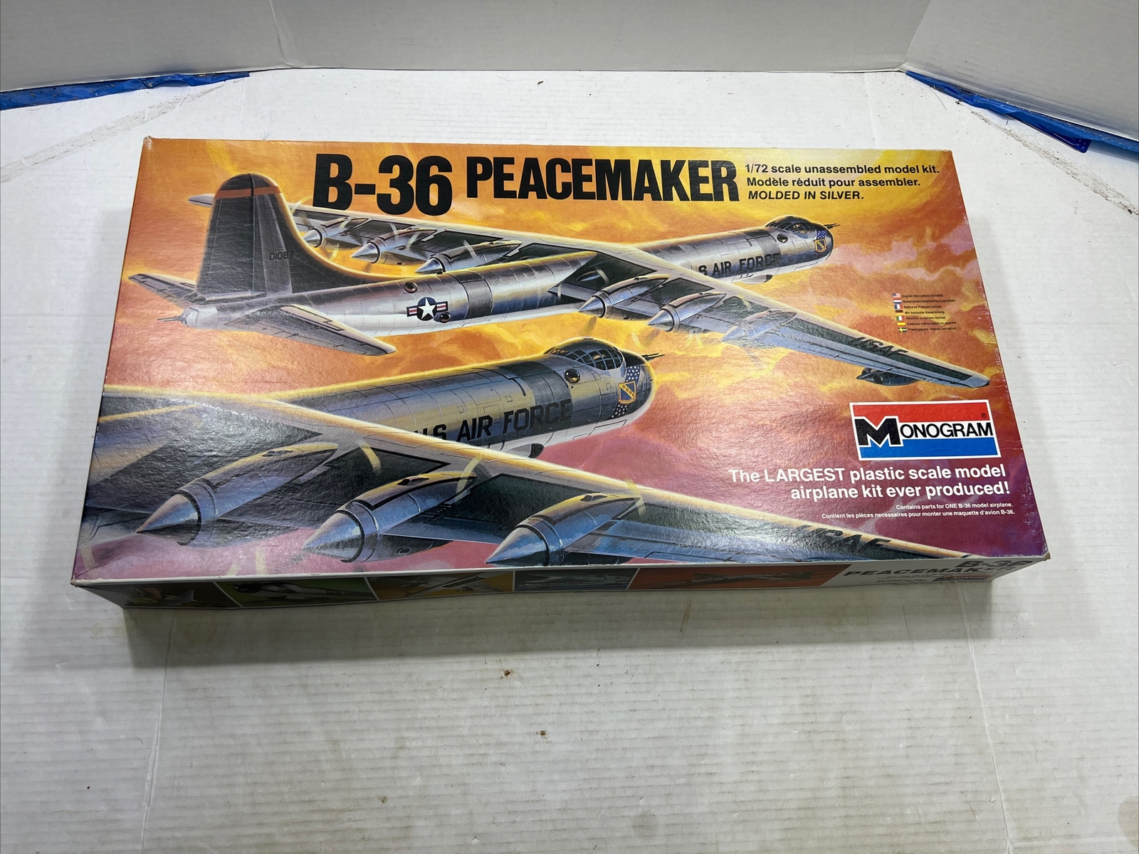 1-72-scale-b-36-peacemaker-model-airplane-kit-monogram-5703-ebay