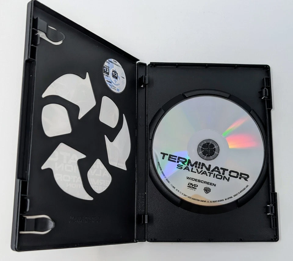 Terminator Salvation DVD (2009) - Region 1 - FR/EN/ES - VG+ (Tested) - Image 4 of 4
