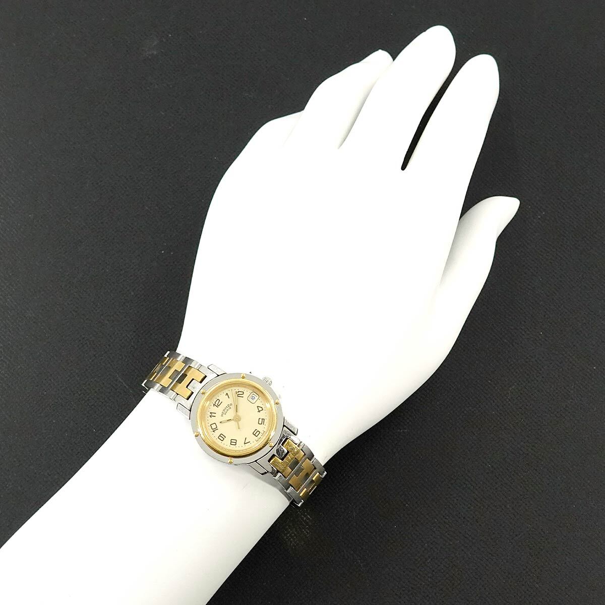 ◆エルメス◆クリッパー◆レディース◆約１２ｍｍ幅◆4連コマ◆CL4.220◆ Hermes Cl4.220 Clipper Gp/Gpxss Ladies | eBay