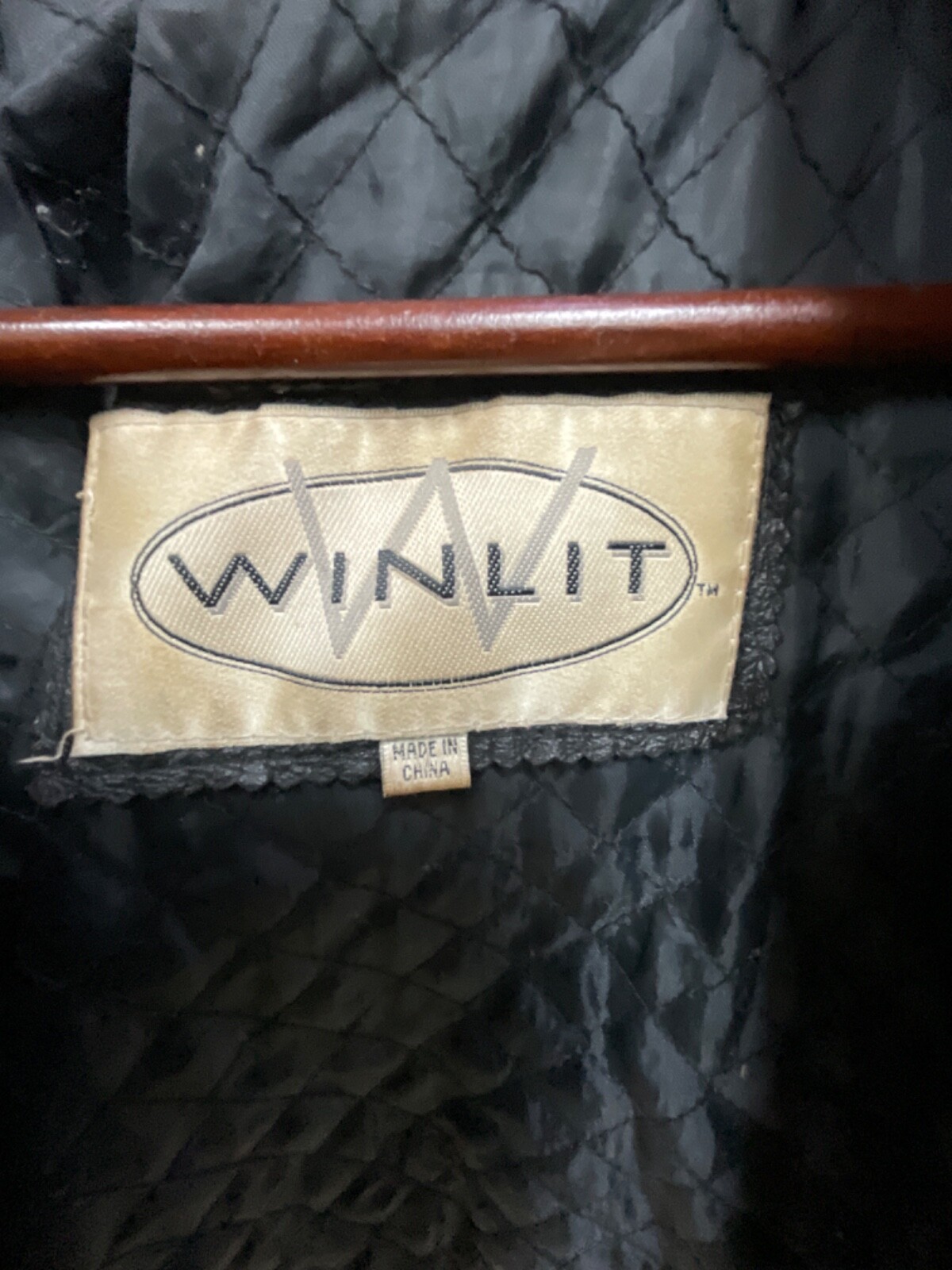 Winlit Leather Jacket Size Medium - image 3