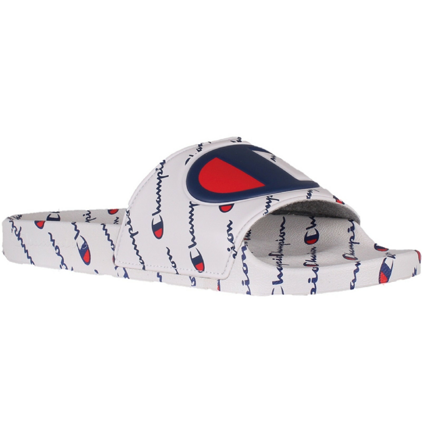 champion ipo repeat white slide sandals