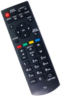 MARKENLOS Telecomando di ricambio per TV adatto per??1r Panasonic N2QAYB000816
