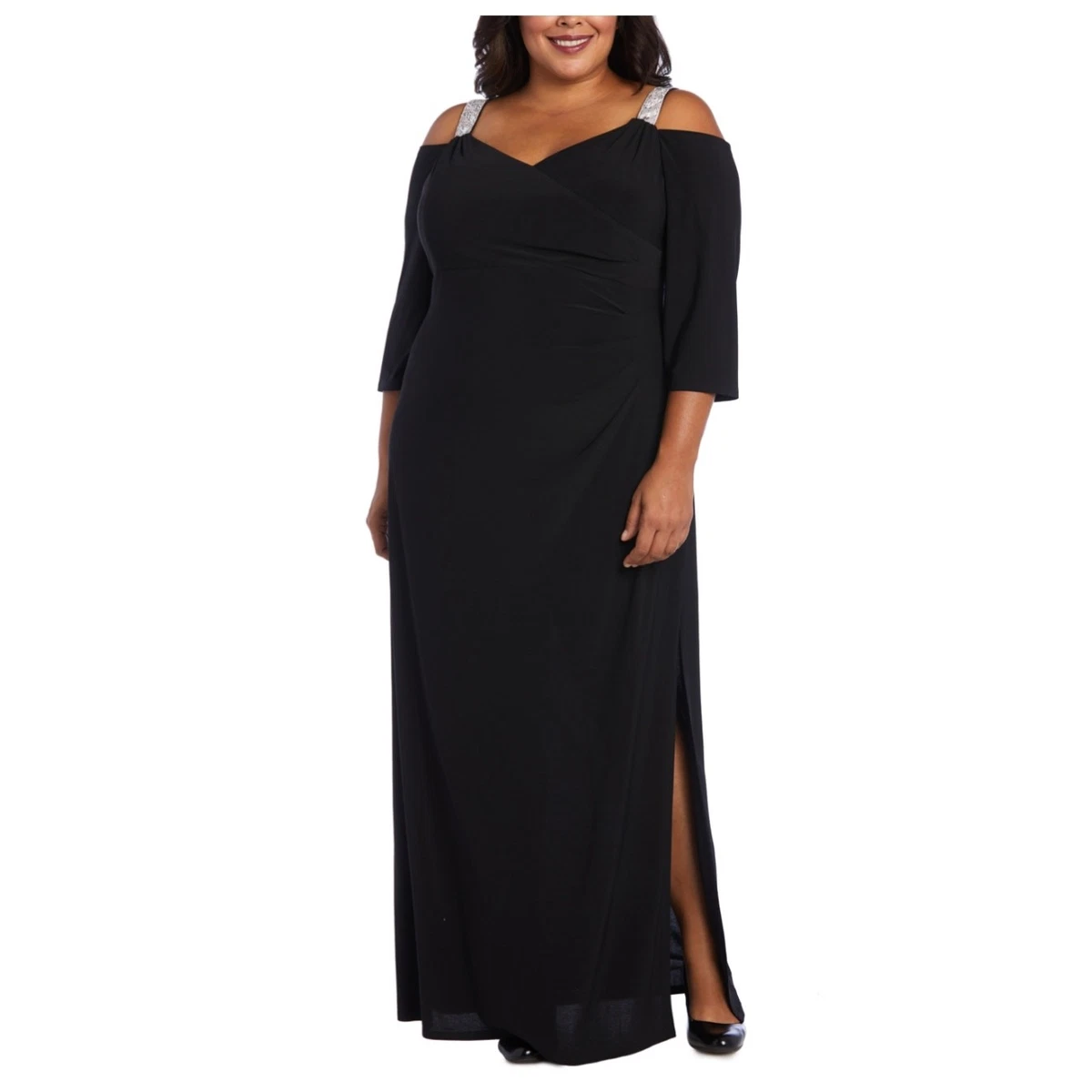 Solid Plus Size R&M Richards Dresses for Women | eBay