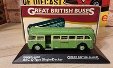 Atlas Great British Buses - 1:76 Green Line AEC Q Type Single Decker - Boxed