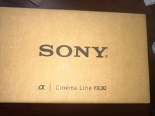 BRAND NEW Sony FX30 Digital Cinema Camera Body Super 35 with XLR Handle Unit
