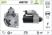 Valeo 458729 Starter FüR Abarth Alfa Romeo Passend FüR Fiat Ford Jeep Lancia