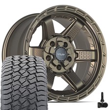 Set5 4play 4ps63 17x9 Satin Bronze Rims 26570r17 At2 Tires Tpms 5 Lug Set5 4play 4ps63 17x9 Satin Bronze Rims 26570r17 At2 Tires Tpms 5 Lug