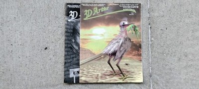 Lot of 2 2010 3D ARTIST Magazines, #13 & #16, NO CDS, PO!