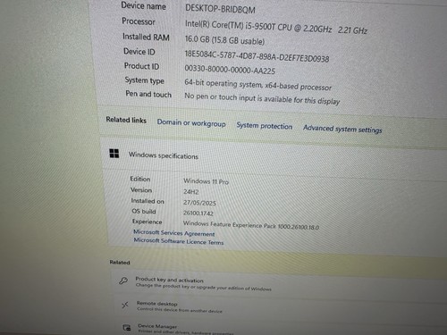 Dell OptiPlex 3070 Intel Core i5-9500T 16GB RAM 500GB HD NVMe Windows 11 - Picture 9 of 19
