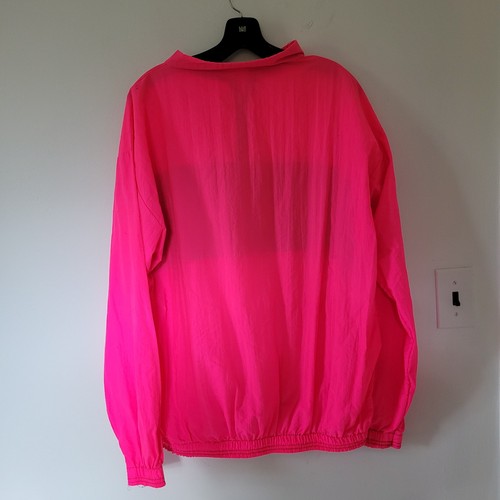Vintage Oakley Thermonuclear Protection Windbreaker OSFA Pink Surf Style Beachy - Picture 11 of 11