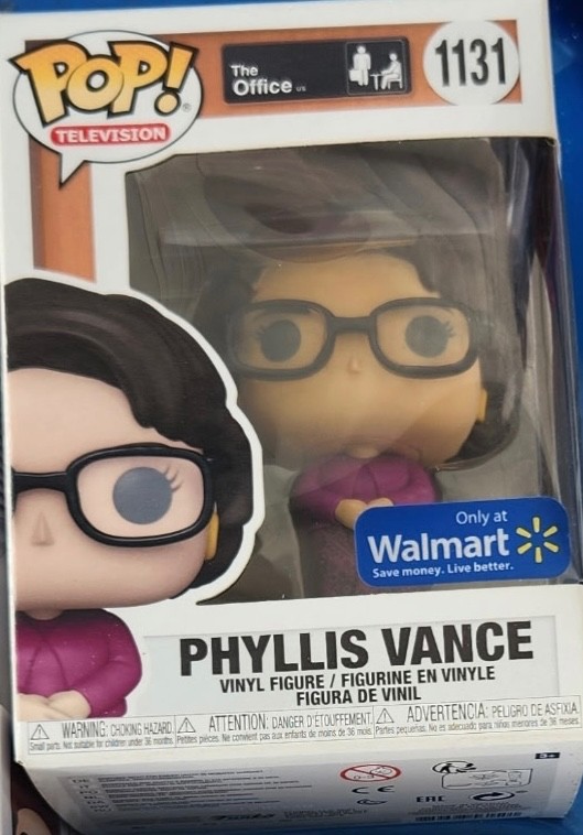 Funko Pop! Vinyl Figure: The Office Phyllis Vance #1131  *NOS READ*
