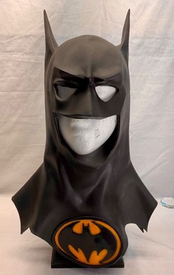 Vintage Batman Returns Cowl. Excellent Shape. Heavy Latex. RARE.