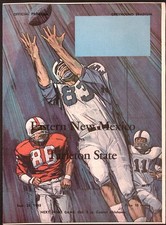 1965 Eastern New Mexico vs Tarleton State Souvenir Football Program