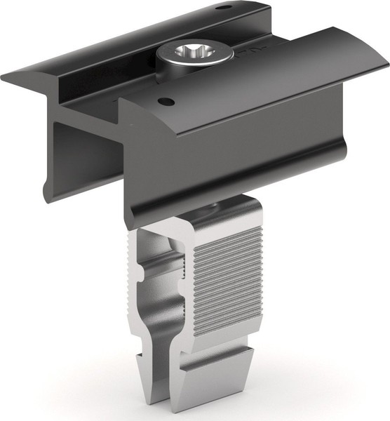 Schletter Solar 131121-921 Mittelklemme Classic Wide Schwarz Eloxiert 0% Mwst.-image