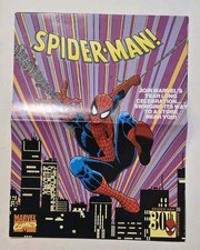 Spider-man Comic Book POSTER Promo 30th Anniversary 1992 Marvel Comics RARe 🕷