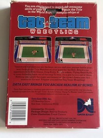 Tag Team 5 Screw Wrestling Nintendo Entertainment System NES with Original Box