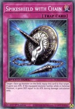 YuGiOh Spikeshield with Chain SGX1-ENC19 Common Englisch Neu 1st