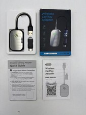 CarEase Wireless Carplay Adapter, Converts Wired to Wireless Carplay