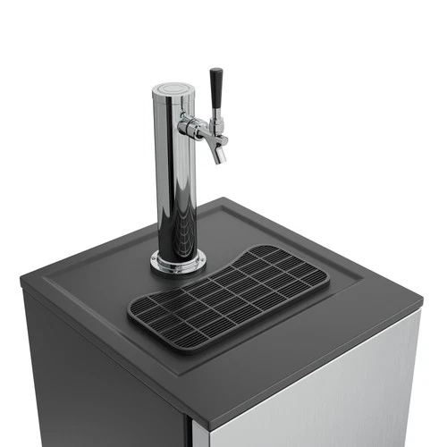 EdgeStar KC1000 Stainless Steel 18"W Kegerator With Blue Led Light - Picture 9 of 11