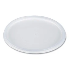 Dart 48JL Flat Vented Lids for 24 - 32 oz. Containers - Translucent (500/CT) New