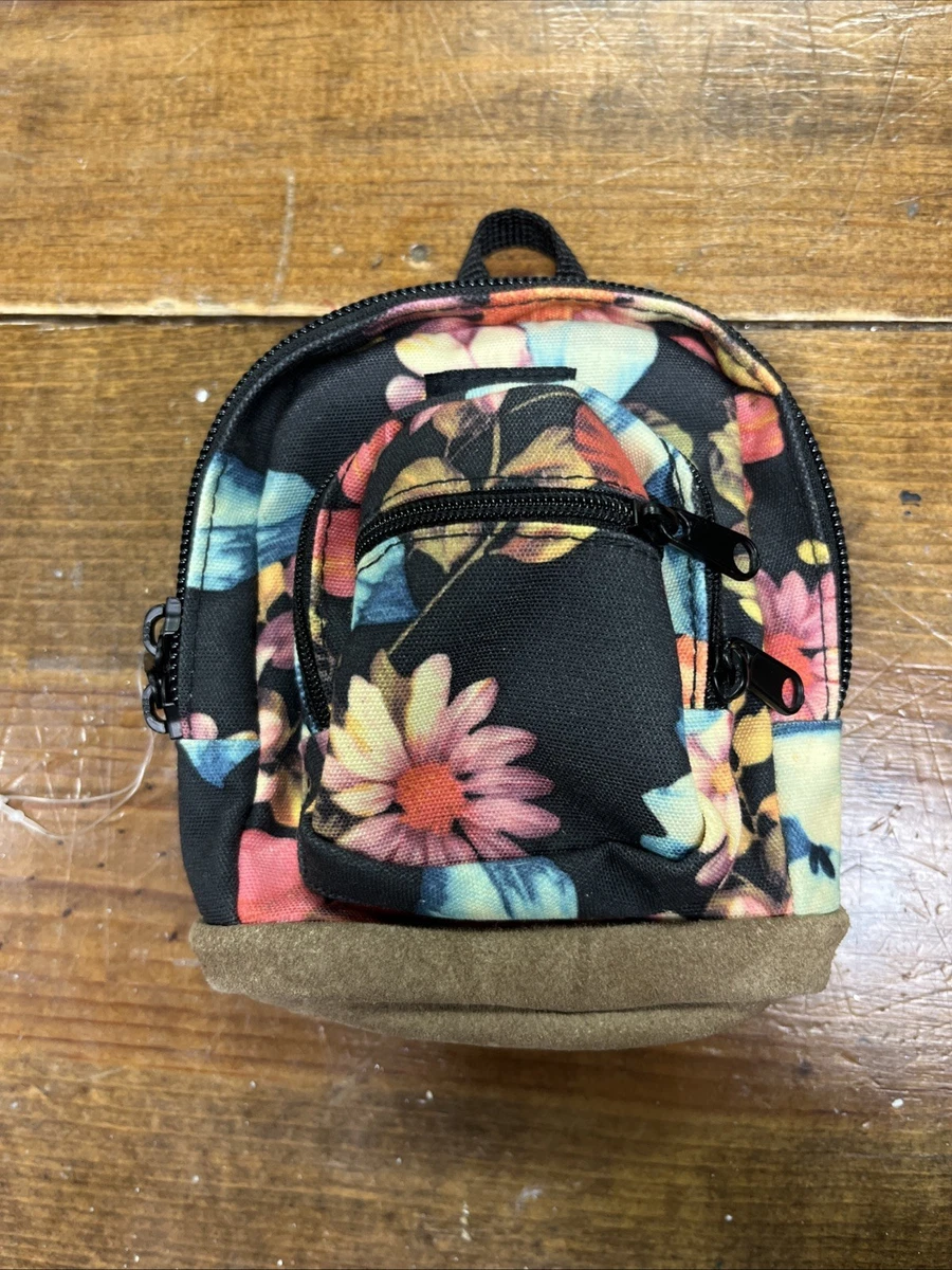 Tan Suede Floral-Print Mini Backpack Ayacucho Suede Backpack - Tan – Neroli Global main image 2
