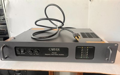 CARVER PM-900 パワーアンプ Carver PM-900 Magnetic Field Power Amplifier w manual needs some