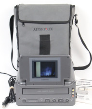 Audiovox VBP1000 Portable VCR with 4" LCD WORKS BUT NEEDS REPAIR LINES ON SCREEN