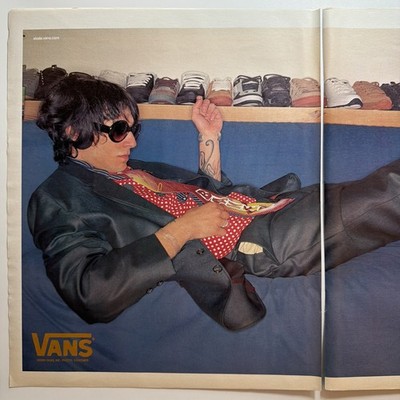 2003 Vans 2 pg PRINT AD Jim Greco 2 Signature Skateboard Shoe Skater Vintage 2Ks