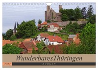 Calendar 2027 · US Version · Wonderful Thuringia - Castles (Wall Calendar 2027 1
