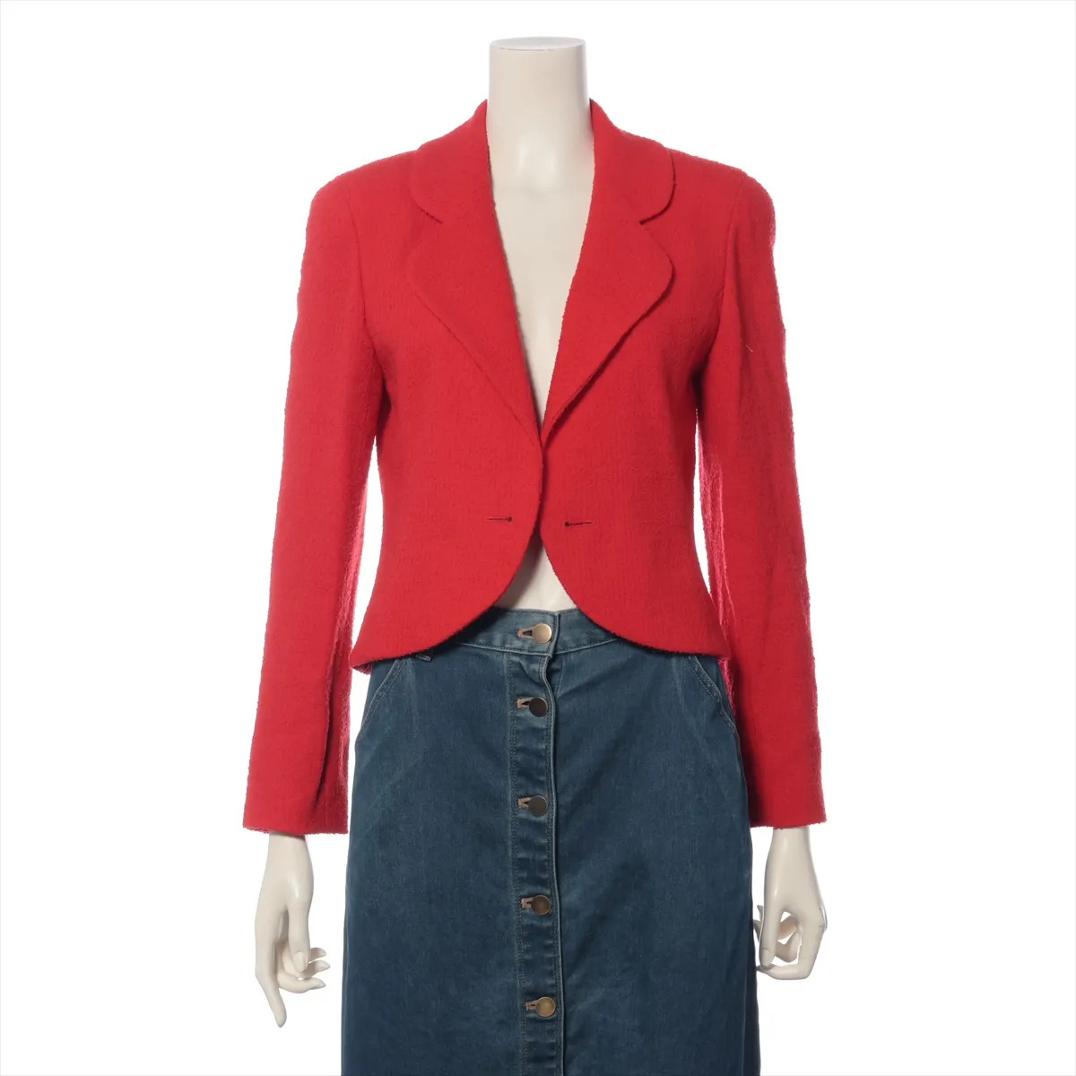 Chanel Coco Button 94SS Wool Jacket Unknown size … - image 1