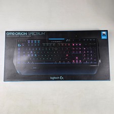 Logitech G910 Orion Spectrum Mechanical Gaming Keyboard RGB Black New Sealed
