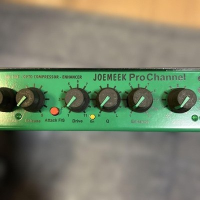 JOEMEEK VC3 V2 Pro channel Mic Pre Opto Compressor Enhancer Tested