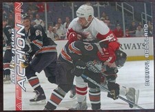 2003 - 2004 In The Game Darryl Bootland Action Red Wings #655 Hockey Card