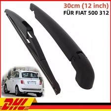 Heck Wischerarm hinten und Wischerblatt Scheibenwischer Set für FIAT 500 312