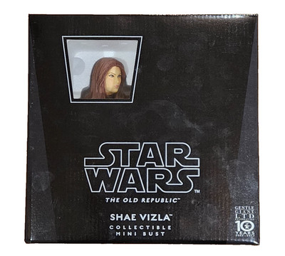 GENTLE GIANT STAR WARS THE OLD REPUBLIC SHAE VIZLA MINI BUST NEW U.S.