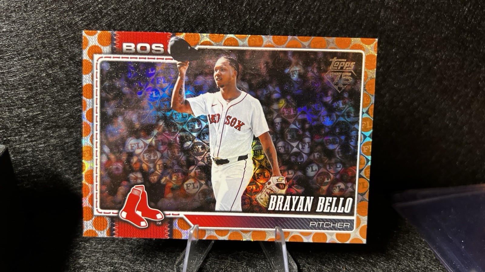 2026 Topps Series 1 Brayan Bello #177 Orange Spring Training /25