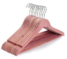 American Reden Hangers, Clothes Hangers for Closet, Wood Cedar Wood 10-Pack