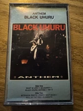 Black Uhuru "Anthem" (Cassette Tape, 1983) Roots Reggae Dub Island Records