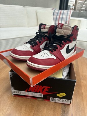 Nike Air Jordan 1 Retro High OG Chicago Lost and Found, Größe EU 43 US 9.5