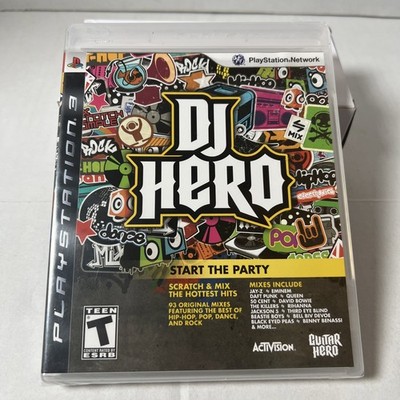 DJ HERO for PS3 Video Game (Brand New Sealed) Never Opened