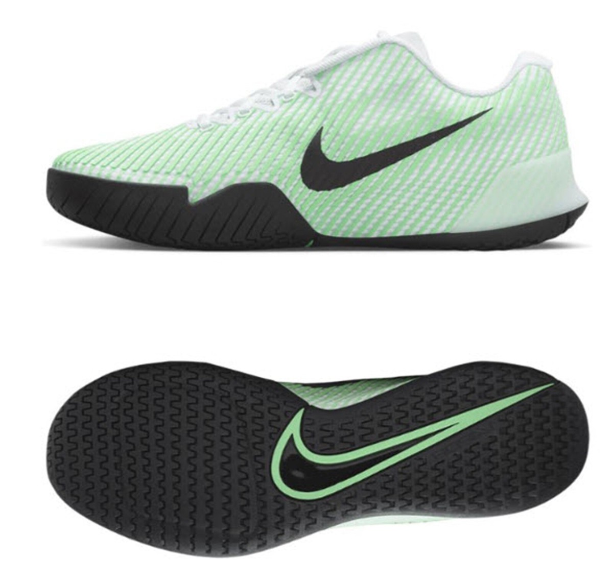 Nike Men Court Air Zoom Vapor 11 Shoes Run White Tennis Sneakers