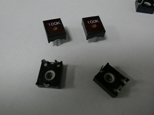 Pre Set Trim Pot Resistor Philips Enclosed Carbon Trimmers 2322 - Picture 82 of 95