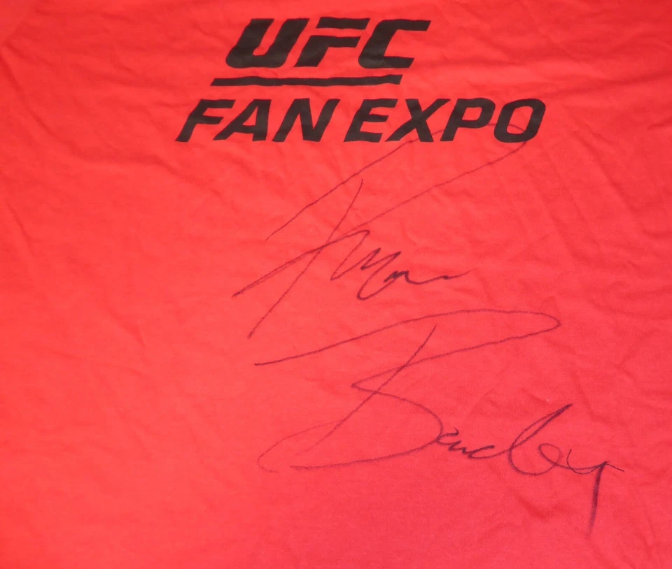 Ryan Bader Signed UFC Fan Expo VIP Shirt PSA/DNA COA Bellator Auto'd 192 174 144 - Image 2 of 4