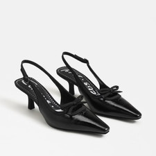 Circus by Sam Edelman Cassidy Black Patent Slingback Women's sizes 6-11/ NEW