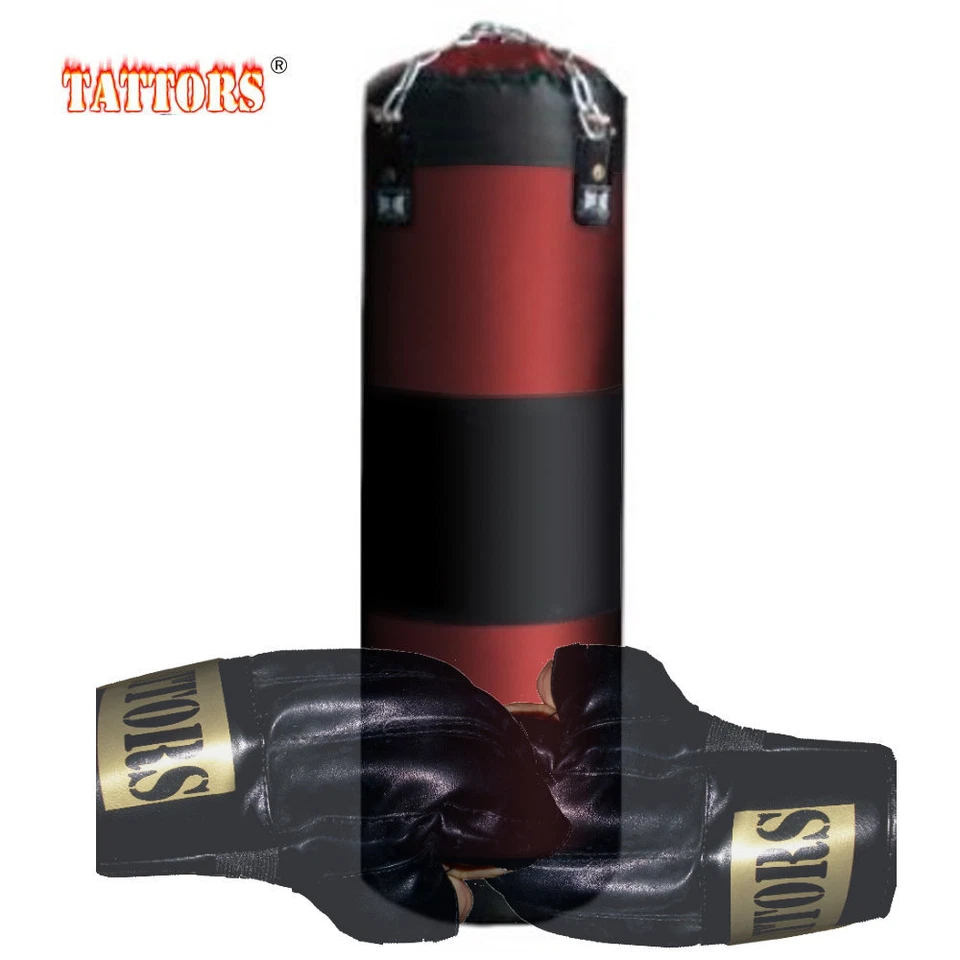 Design Sandsack Boxsack- POWER UFC MMA original 120cm mit HALTERUNG + HANDSCHUHE - Bild 2 von 4