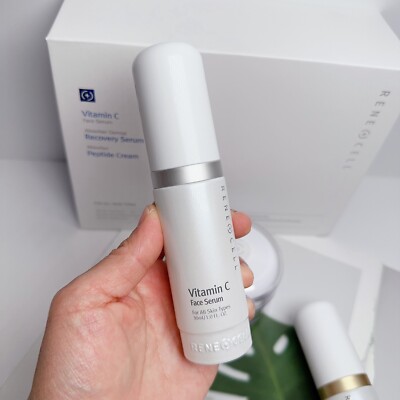 RENECELL Vitamin C Skin Care 3items Set New Creates A Moist