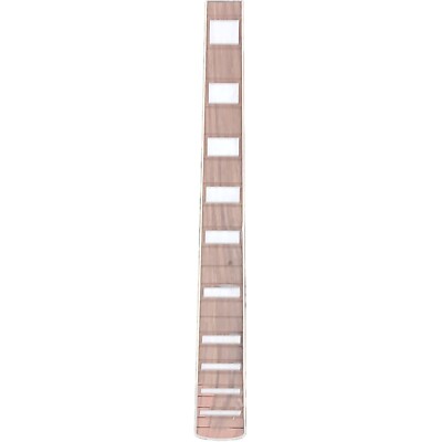 25.5'' Scale Rosewood 22 Fret Ivory Bound Guitar Fretboard MOP Block Inlay 