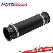 Universal 3'' Car Cold Air Intake Pipe Fexible Inlet Hose Adjustable Duct Tube