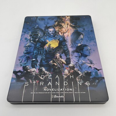 PS4 Death Stranding novelize Steel Book Japanese Pablo Uchida